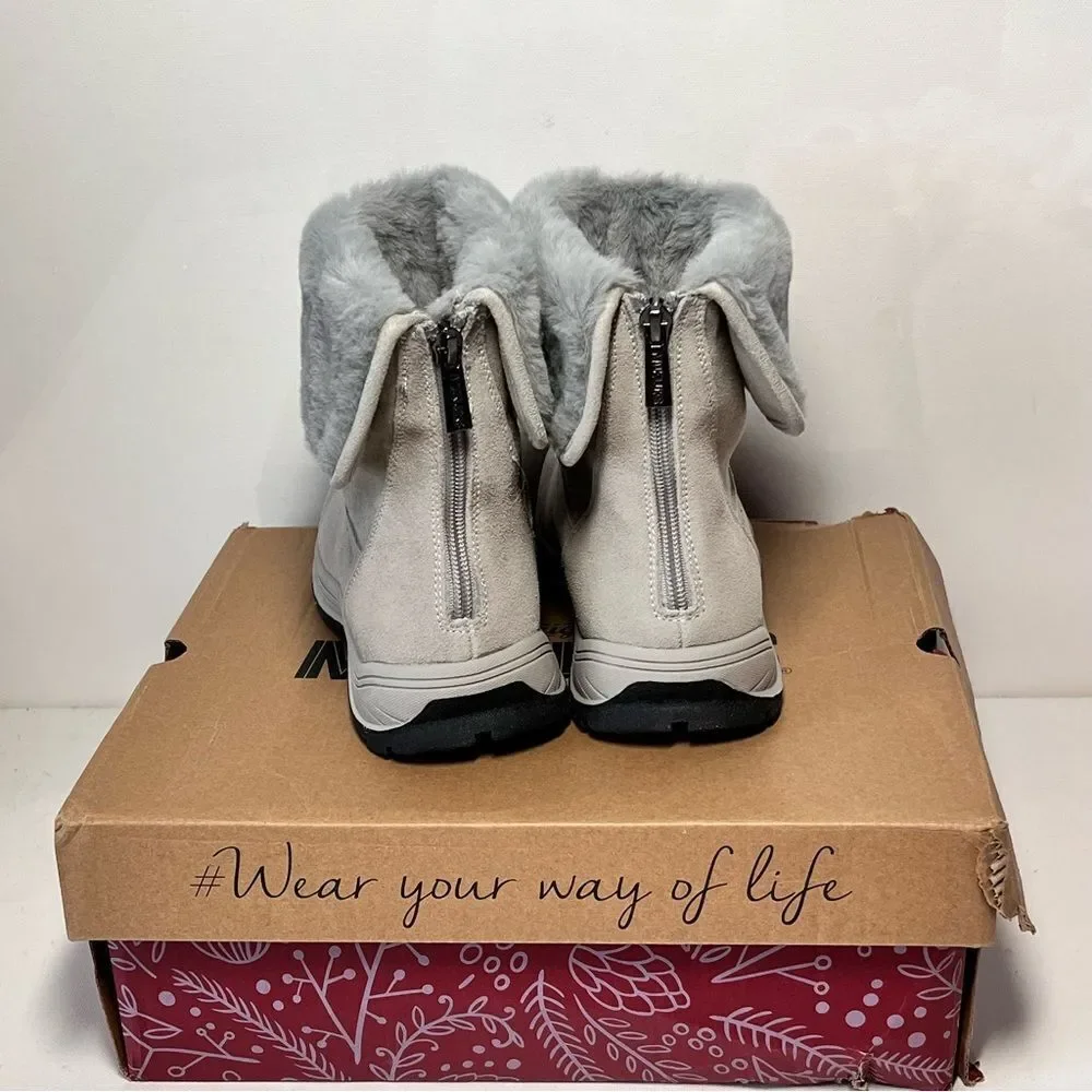 Muk Luks Ariel Water-Repellent Suede Winter Boots